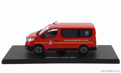 RENAULT  TRAFIC MINIBUS BSPP SAPEURS POMPIERS DE PARIS 2022  RED