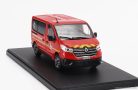 RENAULT  TRAFIC MINIBUS BSPP SAPEURS POMPIERS DE PARIS 2022  RED