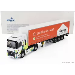   RENAULT  T-LINE TRUCK TELONATO WELDOM TRANSPORTS 2023  WHITE ORANGE