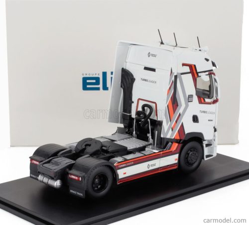 RENAULT  T-LINE HIGH TURBO LEADER TRACTOR TRUCK 2-ASSI 2021  WHITE BROWN ORANGE GREY