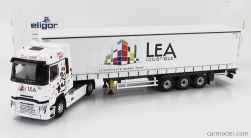 RENAULT  T520 TRUCK TELONATO LEA TRANSPORTS 2021  WHITE