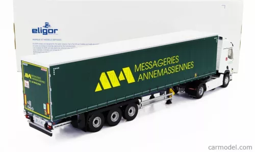 RENAULT  T460 TRUCK TELONATO ANNEMASSIENNES TRANSPORTS 2021  WHITE GREEN
