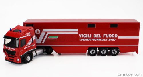 IVECO FIAT  STRALIS 480e6 EURO 6 TRUCK FIRE ENGINE 2018  RED WHITE