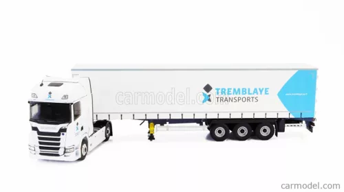 SCANIA  S500 TRUCK TELONATO TREMBLAYE TRANSPORTS 2020  WHITE