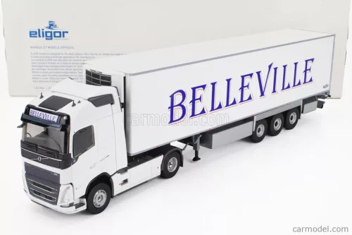 VOLVO  FH4 500 TRUCK SEMI-FRIGO BELLEVILLE TRANSPORTS 2020  WHITE