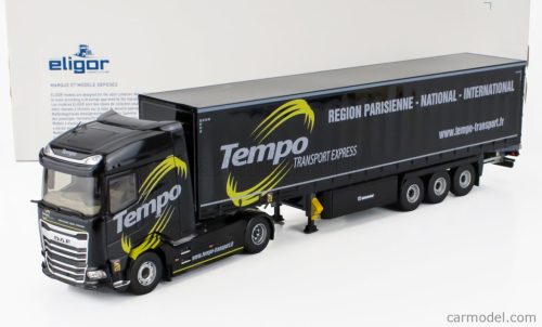 DAF  XG+ TRUCK TELONATO TEMPO 2023  BLACK