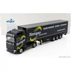 SCANIA  S500 TRUCK TELONATO TEMPO TRANSPORTS 2018  BLACK