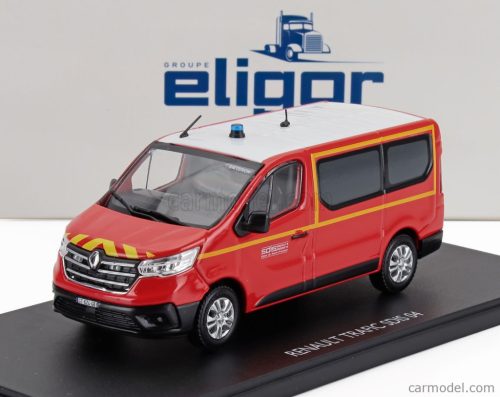 RENAULT  TRAFIC MINIBUS SDIS 04 SAPEURS POMPIERS 2024  RED WHITE