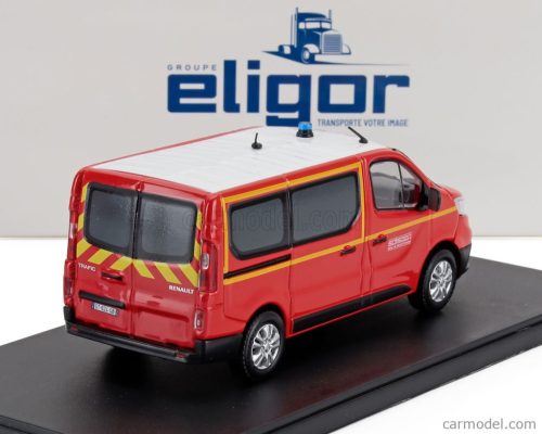 RENAULT  TRAFIC MINIBUS SDIS 04 SAPEURS POMPIERS 2024  RED WHITE