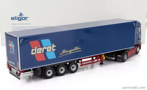 RENAULT  T-HIGH TRUCK CASSONATO DERET TRANSPORTS 2023  BLUE