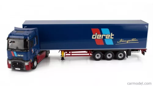 RENAULT  T-HIGH TRUCK CASSONATO DERET TRANSPORTS 2023  BLUE