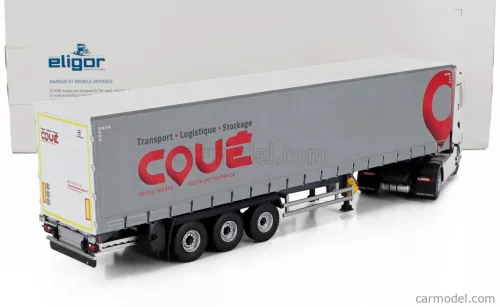 RENAULT  T-HIGH TRUCK TELONATO COUE TRANSPORTS 2023  WHITE GREY