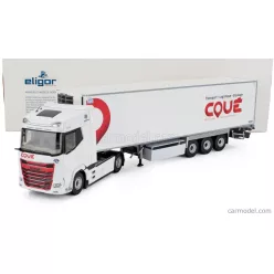 DAF  XG TRUCK SEMI-FRIGO COUE TRANSPORTS 2021  WHITE RED