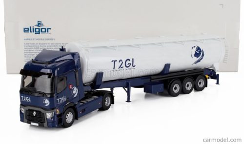 RENAULT  T-LINE TANKER TRUCK T2GL TRANSPORTS 2021  BLUE WHITE