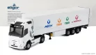 VOLVO  FH AERO TRUCK CASSONATO TBR TRANSPORTS 2024  WHITE