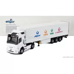 VOLVO  FH AERO TRUCK CASSONATO TBR TRANSPORTS 2024  WHITE