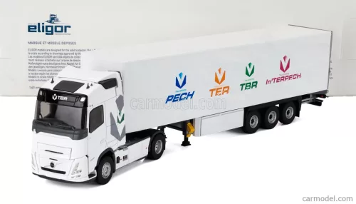 VOLVO  FH AERO TRUCK CASSONATO TBR TRANSPORTS 2024  WHITE