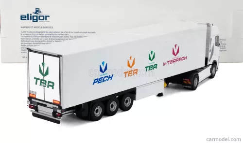 VOLVO  FH AERO TRUCK CASSONATO TBR TRANSPORTS 2024  WHITE