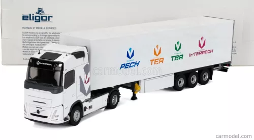 VOLVO  FH AERO TRUCK CASSONATO INTERPECH TRANSPORTS 2024  WHITE