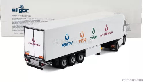 VOLVO  FH AERO TRUCK CASSONATO INTERPECH TRANSPORTS 2024  WHITE