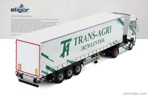 RENAULT  T-LINE HIGH TRUCK TELONATO TRANS-AGRI TRANSPORTS 2023  WHITE GREEN
