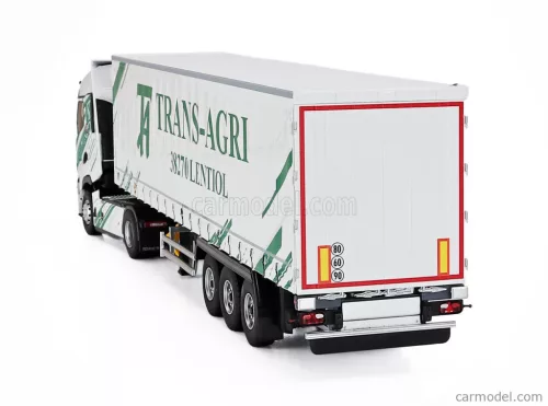 RENAULT  T-LINE HIGH TRUCK TELONATO TRANS-AGRI TRANSPORTS 2023  WHITE GREEN