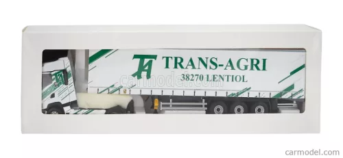 RENAULT  T-LINE HIGH TRUCK TELONATO TRANS-AGRI TRANSPORTS 2023  WHITE GREEN