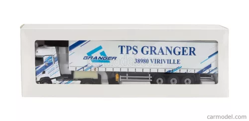 RENAULT  T-LINE HIGH TRUCK TELONATO GRANGER TRANSPORTS 2023  WHITE BLUE