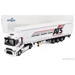   RENAULT  T-LINE HIGH TRUCK TELONATO ATS TRANSPORTS 2023  WHITE