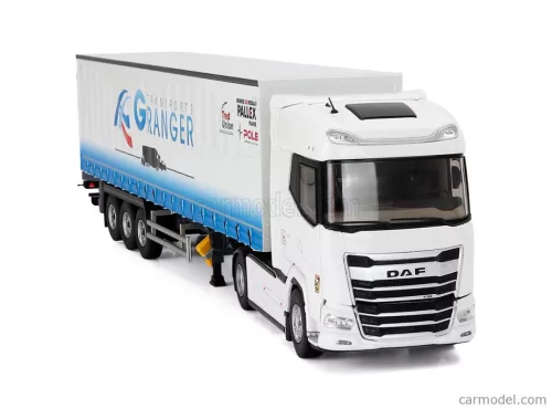 DAF  XG TRUCK TELONATO GRANGER TRANSPORTS 2021  WHITE