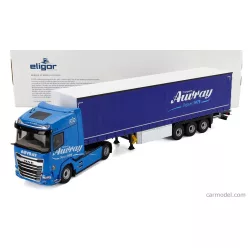 DAF  XG TRUCK TELONATO AUVRAY TRANSPORTS 2021  2 TONE BLUE