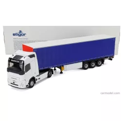   VOLVO  FH AERO TRUCK TELONATO BARCOS TRANSPORTS 2024  WHITE BLUE