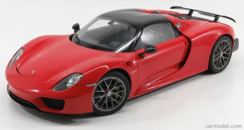 PORSCHE  918 SPYDER WEISSACH PACKAGE 2013  RED