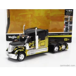   INTERNATIONAL  LONESTAR TRACTOR TRUCK 3-ASSI 2010  BLACK YELLOW