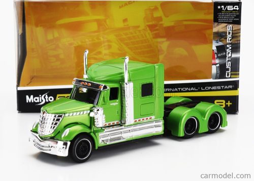 INTERNATIONAL  LONESTAR TRACTOR TRUCK 3-ASSI 2010  GREEN MET