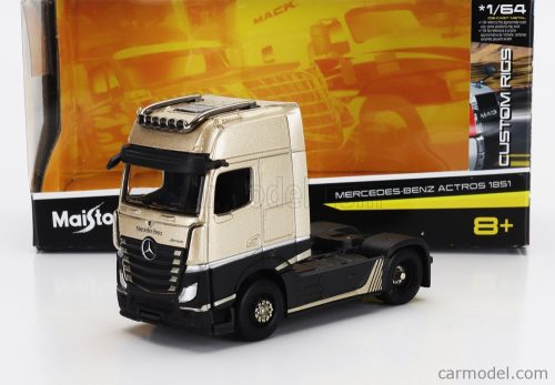 MERCEDES BENZ  ACTROS 1851 MP4 GIGASPACE TRACTOR TRUCK 2-ASSI 2018  BEIGE BLACK