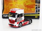 MERCEDES BENZ  ACTROS 1851 MP4 GIGASPACE TRACTOR TRUCK 2-ASSI TOYO TIRES 2018  WHITE RED