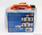 ACCESSORIES  DIORAMA - GO FAST GARAGE WITH 2X CARS INCLUDED  ORANGE