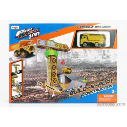   ACCESSORIES  DIORAMA - SET BUILD CONSTRUCTION WITH TRUCK  YELLOW GREY