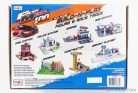 ACCESSORIES  DIORAMA - SET BUILD RACE TRACK WITH CAR  ORANGE GREY
