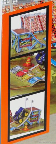 ACCESSORIES  DIORAMA - SET BUILD MONSTER TRUCK ARENA  GREY BLUE