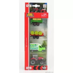   MASSEY FERGUSON  SET 4X 8S.265 TRACTOR 2020 - TRUCK - TRAILER  GREEN RED