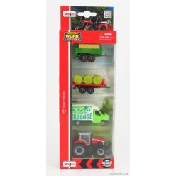   MASSEY FERGUSON  SET 4X 8S.265 TRACTOR 2020 - TRUCK - TRAILER  GREEN RED
