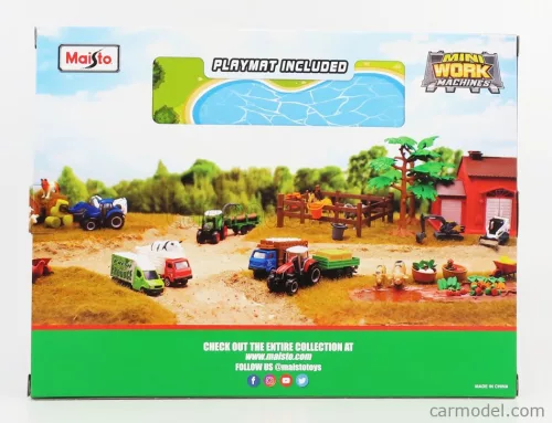FENDT  FARM SET 209 VARIO TRACTOR WITH ACCESSORIES 2022  GREEN