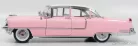 CADILLAC  FLEETWOOD SERIES 60 1955 - PERSONAL CAR ELVIS PRESLEY  PINK WHITE