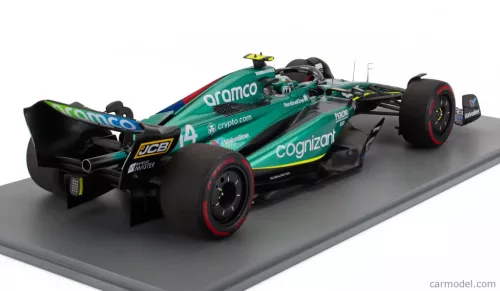 ASTON MARTIN  F1  AMR23 TEAM ARAMCO COGNIZANT N 14 7th BRITISH GP 2023 FERNANDO ALONSO  GREEN