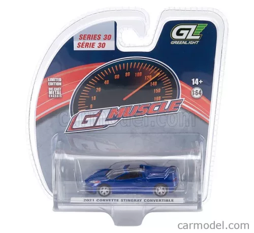 CHEVROLET  CORVETTE STINGRAY SPIDER 2021  BLUE