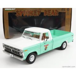   FORD USA  F-100 PICK-UP FOREST SERVICE GREEN WITH SMOKEY BEAR FIGURE 1975