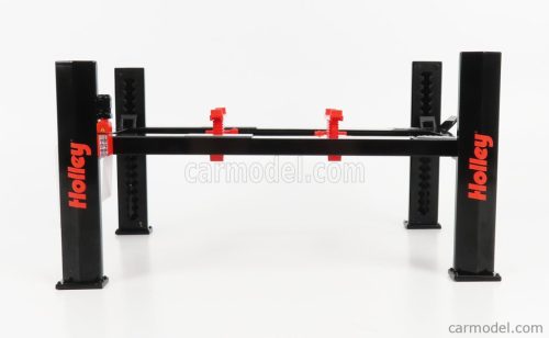ACCESSORIES  HOLLEY PERFORMANCE GARAGE SET OFFICINA - PONTE SOLLEVATORE AUTO - FOUR POST LIFT  BLACK RED WHITE