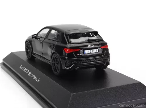 AUDI  A3 RS3 SPORTBACK 2018  BLACK
